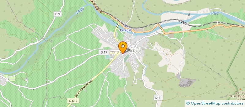 localisation de l'entreprise MONSIEUR ANDRE MONIER  ESTAGEL