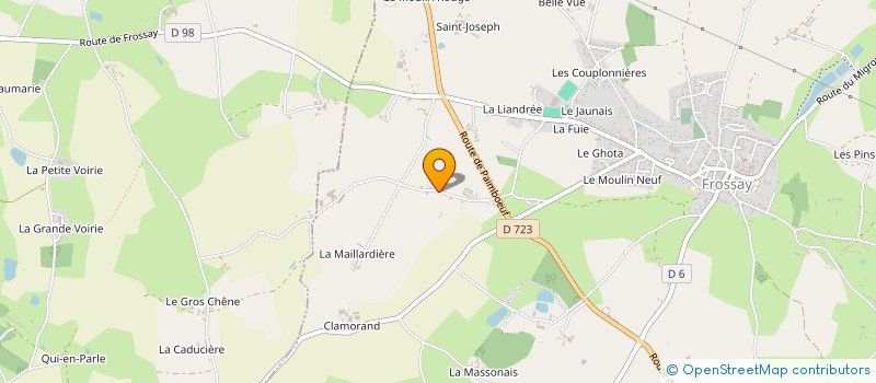 localisation de l'entreprise MONSIEUR ANDRE MONNIER à CHAUMES-EN-RETZ
