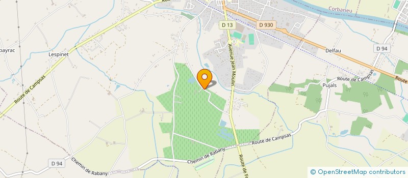 localisation de l'entreprise MONSIEUR ANDRE MONPONTET  LABASTIDE-SAINT-PIERRE