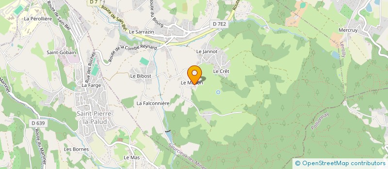 localisation de l'entreprise MONSIEUR ANDRE MONTAGNY  SAINT-GERMAIN-NUELLES