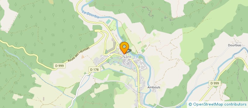 localisation de l'entreprise MONSIEUR ANDRE MONTEILS  SAINTE-EULALIE-DE-CERNON