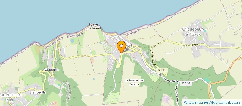 localisation de l'entreprise MONSIEUR ANDRE MONVILLE à YPORT