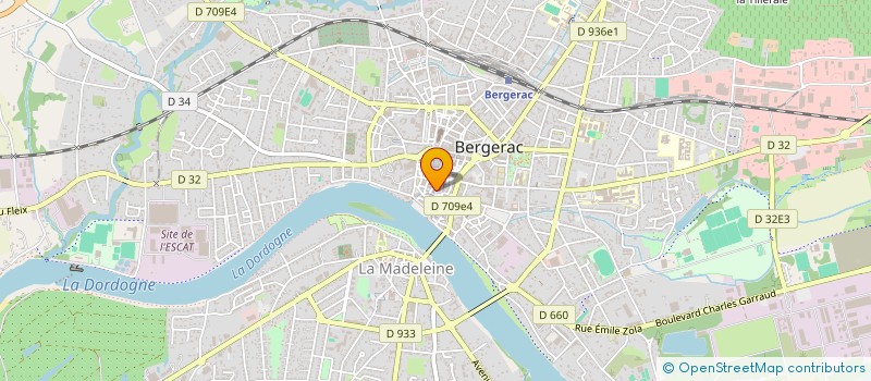 localisation de l'entreprise MONSIEUR ANDRE MORANT à BERGERAC
