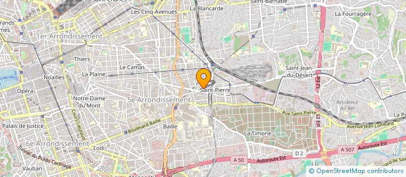 localisation de l'entreprise MONSIEUR ANDRE MORANZONI à MARSEILLE
