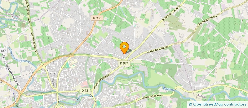 localisation de l'entreprise MONSIEUR ANDRE MORARD à CARPENTRAS