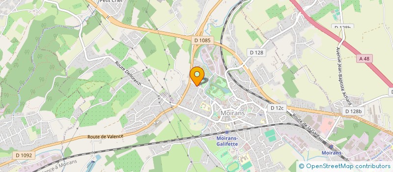 localisation de l'entreprise MONSIEUR ANDRE MORATA à MOIRANS