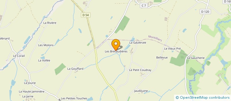 localisation de l'entreprise MONSIEUR ANDRE MOREAU à LYS-HAUT-LAYON