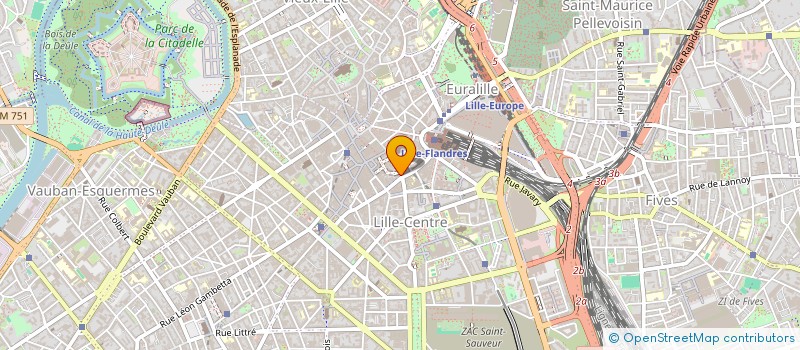 localisation de l'entreprise MONSIEUR ANDRE MORLIGHEM à LILLE