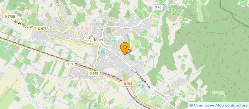 localisation de l'entreprise MONSIEUR ANDRE MORSELLI  CADENET