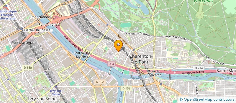localisation de l'entreprise MONSIEUR ANDRE MORYOUSSEF à CHARENTON-LE-PONT