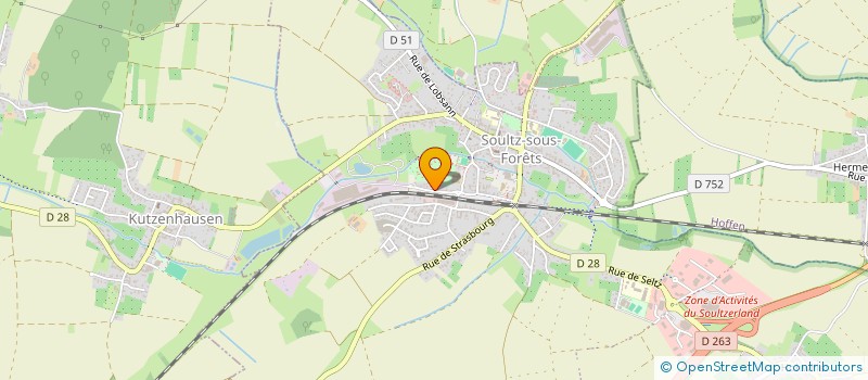 localisation de l'entreprise MONSIEUR ANDRE MOTZ  HOFFEN