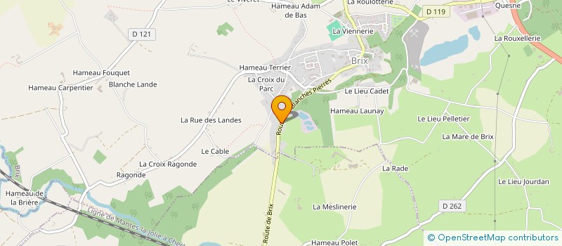 localisation de l'entreprise MONSIEUR ANDRE MOULIN  BRIX