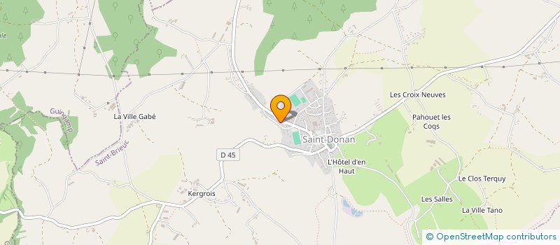 localisation de l'entreprise MONSIEUR ANDRE MOULIN  PLAINE-HAUTE