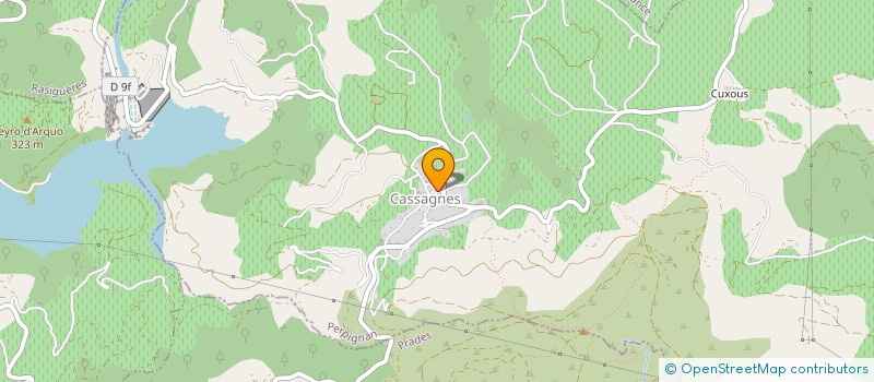 localisation de l'entreprise MONSIEUR ANDRE MOUNE  LATOUR-DE-FRANCE