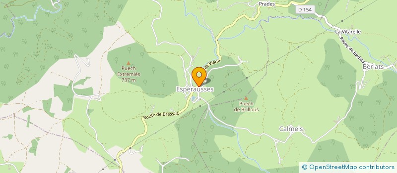 localisation de l'entreprise MONSIEUR ANDRE MOURET  LASFAILLADES