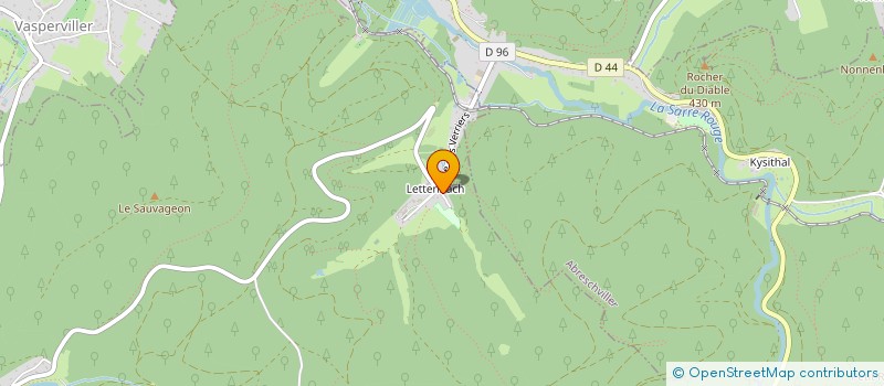 localisation de l'entreprise MONSIEUR ANDRE MULLER  SAINT-QUIRIN