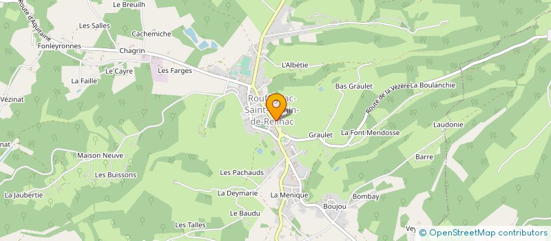 localisation de l'entreprise MONSIEUR ANDRE MULLER  ROUFFIGNAC-SAINT-CERNIN-DE-REILHAC