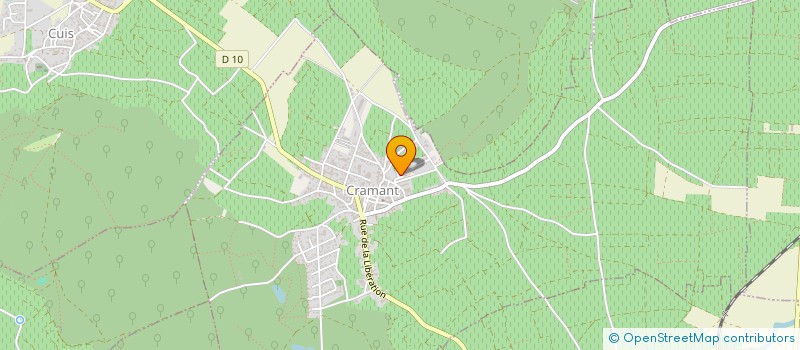 localisation de l'entreprise MONSIEUR ANDRE MUNIER à CRAMANT