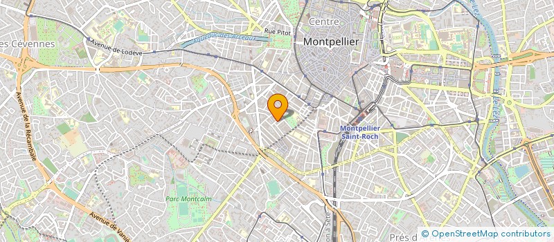 localisation de l'entreprise MONSIEUR ANDRE NAEGELEN à MONTPELLIER