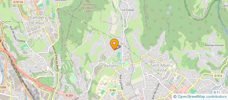 localisation de l'entreprise MONSIEUR ANDRE NANTOIS  BASSENS