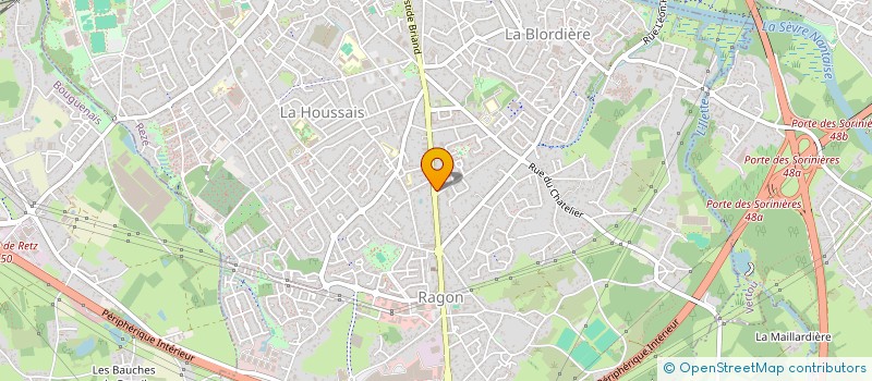 localisation de l'entreprise MONSIEUR ANDRE NEAU  REZE