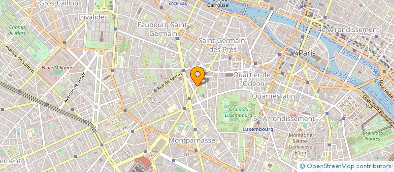 localisation de l'entreprise MONSIEUR ANDRE NEDELEC  PARIS