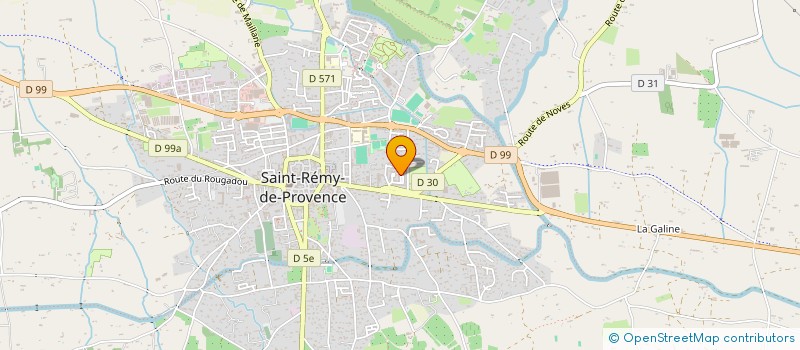 localisation de l'entreprise MONSIEUR ANDRE NEGRE  SAINT-REMY-DE-PROVENCE