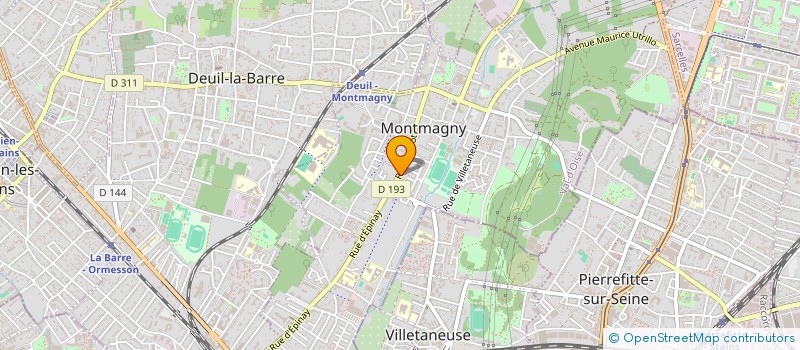 localisation de l'entreprise MONSIEUR ANDRE NGOMBI ZIKONDOLO  MONTMAGNY