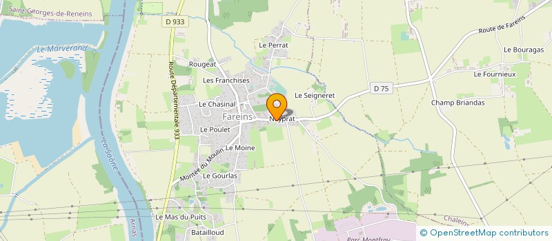 localisation de l'entreprise MONSIEUR ANDRE NOEL à FAREINS