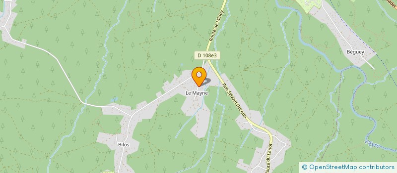 localisation de l'entreprise MONSIEUR ANDRE NOUAUX  SALLES