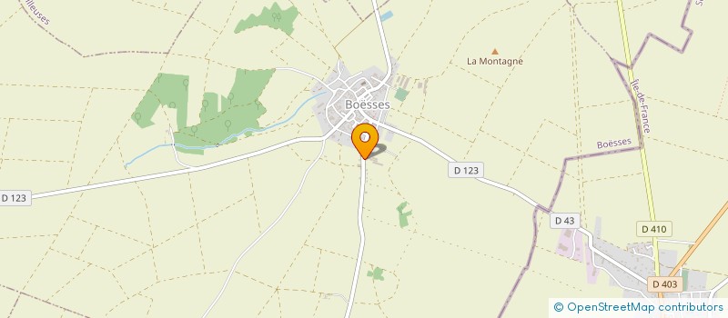 localisation de l'entreprise MONSIEUR ANDRE NOUE  BOESSES