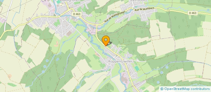 localisation de l'entreprise MONSIEUR ANDRE NUSSBAUMER  FISLIS