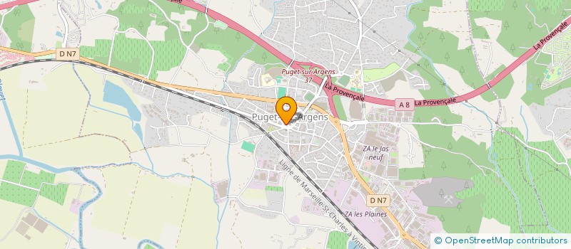 localisation de l'entreprise MONSIEUR ANDRE OCHEM à PUGET-SUR-ARGENS