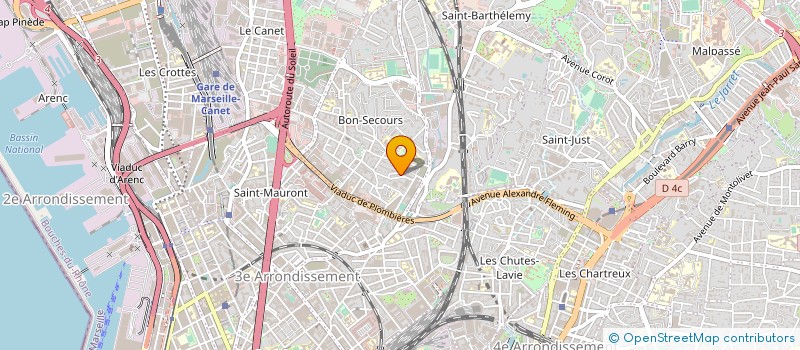 localisation de l'entreprise MONSIEUR ANDRE OGIER à MARSEILLE