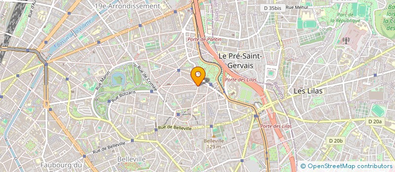 localisation de l'entreprise MONSIEUR ANDRE OHAYON  PARIS