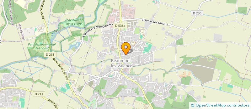 localisation de l'entreprise MONSIEUR ANDRE OLECRANO à BEAUMONT-LES-VALENCE