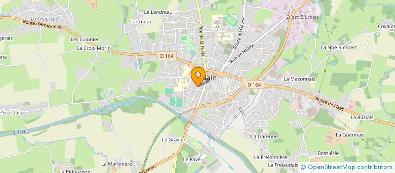 localisation de l'entreprise MONSIEUR ANDRE OLIVIER à BLAIN
