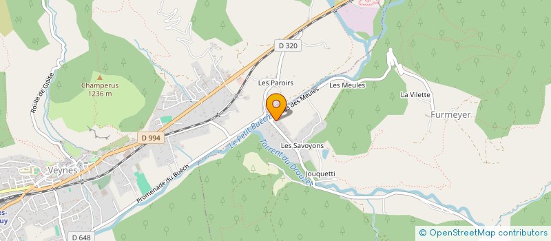 localisation de l'entreprise MONSIEUR ANDRE OMBRE  FURMEYER