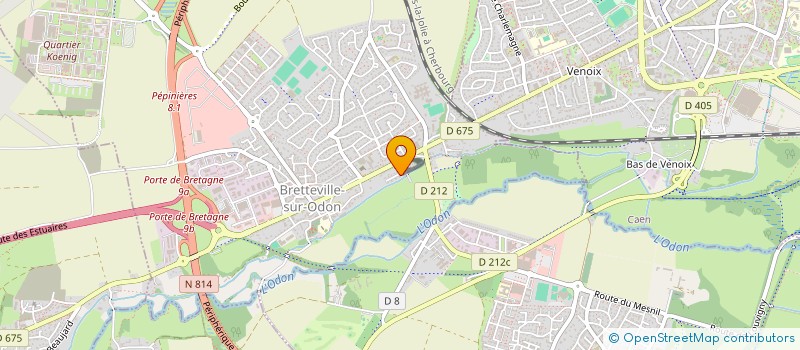 localisation de l'entreprise MONSIEUR ANDRE ORCIER  BRETTEVILLE-SUR-ODON