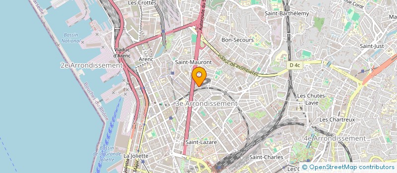 localisation de l'entreprise MONSIEUR ANDRE-ORN SIMAR  MARSEILLE