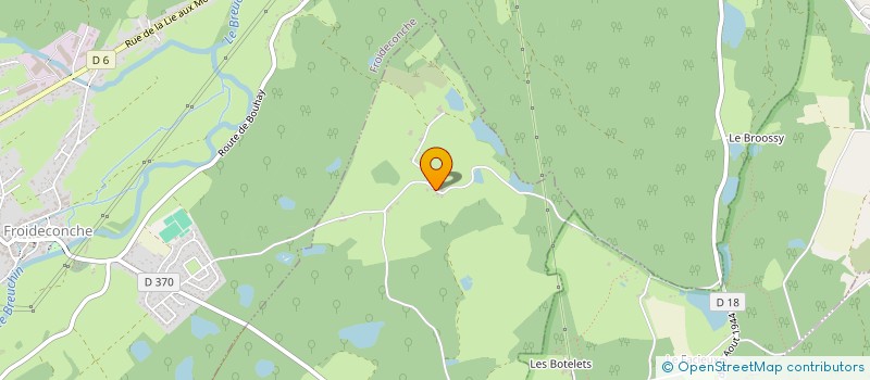 localisation de l'entreprise MONSIEUR ANDRE OUDOT  ESBOZ-BREST