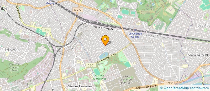 localisation de l'entreprise MONSIEUR ANDRE PADOAN à GAGNY