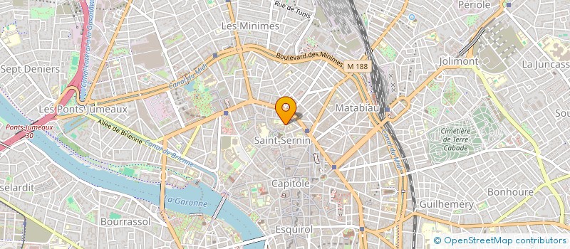 localisation de l'entreprise MONSIEUR ANDRE PAILHES  TOULOUSE