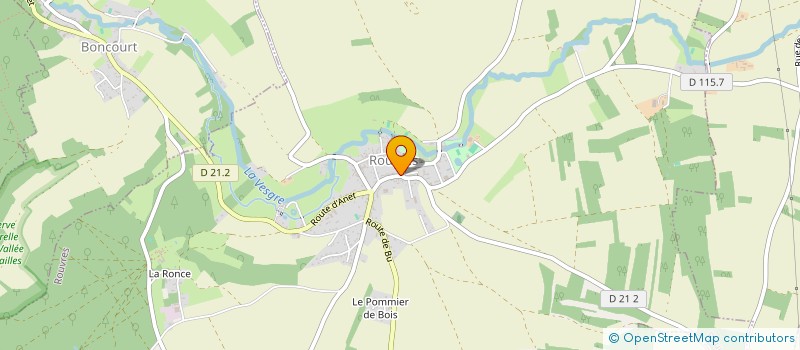 localisation de l'entreprise MONSIEUR ANDRE PALFRAY à ROUVRES
