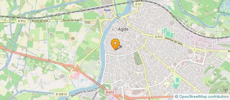 localisation de l'entreprise MONSIEUR ANDRE PALUNCO à AGDE