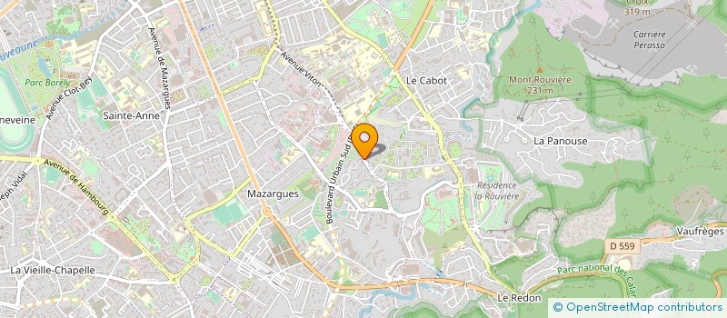 localisation de l'entreprise MONSIEUR ANDRE PANIZZUT à MARSEILLE