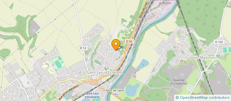localisation de l'entreprise MONSIEUR ANDRE PANNARD à SAINT-LEU-D'ESSERENT