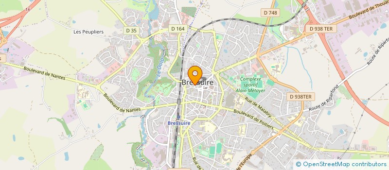 localisation de l'entreprise MONSIEUR ANDRE PAPIN  BRESSUIRE