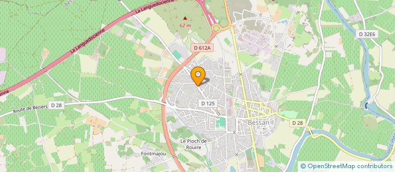 localisation de l'entreprise MONSIEUR ANDRE PARA à BESSAN