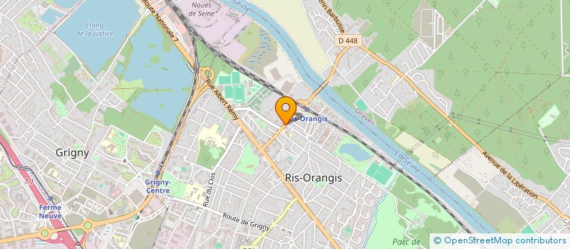 localisation de l'entreprise MONSIEUR ANDRE PARESSE à RIS-ORANGIS